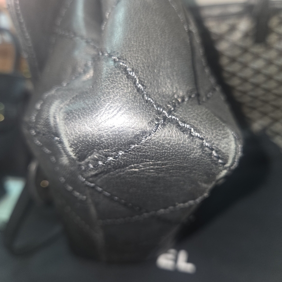 Chanel Classic Ultimate Stitch Flap Medium Bag Silver Turnlock - Picture 8 of 16